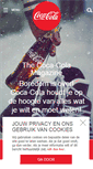 Mobile Screenshot of cocacola.nl