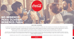 Desktop Screenshot of cocacola.es